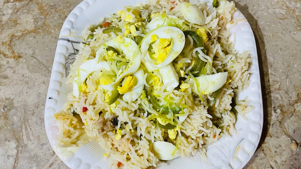 chinese pulao recipe|| vegetable pulao ki recipe||restaurant style ...