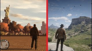 Red Dead Redemption 2 VS GTA IV