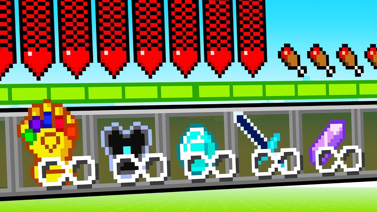 INSANE CRAFT but we have INFINITE ITEMS