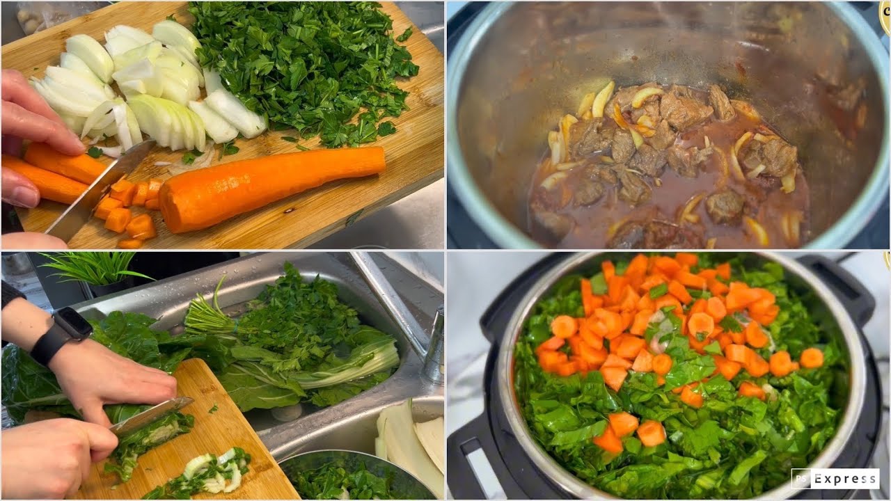 مرقة الخضرة التونسية  كلها منافع و بنة بالبقري