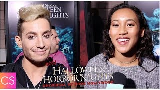 Universal Studios Hollywood's Halloween Horror Nights with Frankie Grande & Sydney Park