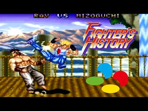 Fighter's History playthrough (Super Famicom, 1CC) - YouTube