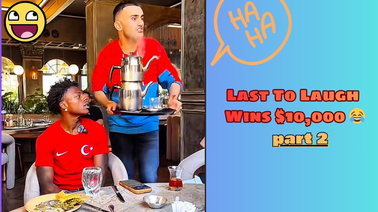 Last To Laugh Wins $10,000 😂 Part 2