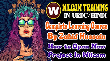 Wilcom Tutorials/How to Open A New Project In Wilcom Software #wilcome4 #wilcom #tutorial #learning