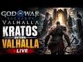 🔴 KRATOS IN VALHALLA! | GOD OF WAR RAGNARÖK LIVE (Road TO 1K)