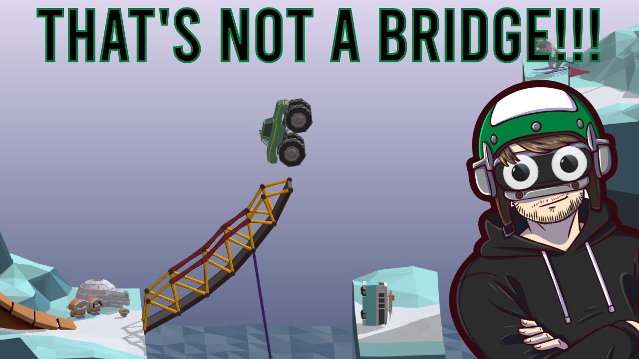 I Don't Want To Build Ramps! - Poly Bridge - YouTube