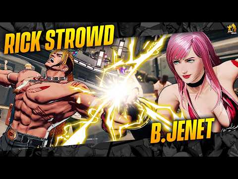RICK STROWD vs B.JENET ▰ Early Access 4K Matches ▰ Fatal Fury: City of the Wolves