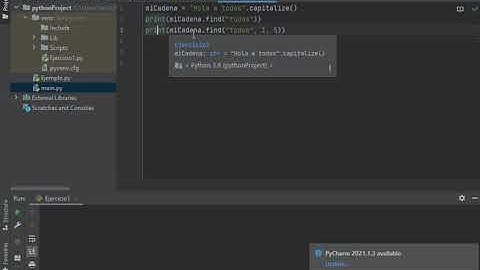 42 Cómo buscar una subcadena dentro de otra cadena en python