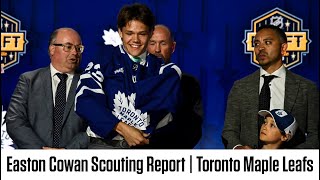 Easton Cowan Scouting Report with Chris Peters | Toronto Maple Leafs: 2023 NHL Draft