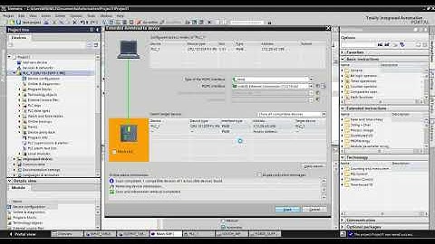 SIEMENS TIA - Downloading Code to PLC