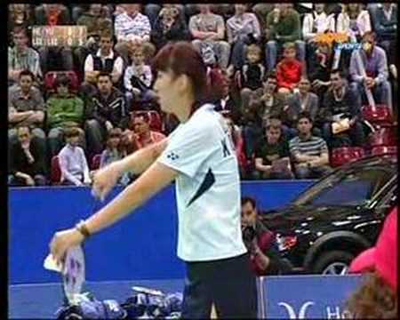 2008 Swiss Open - XD - SF - Lee / Lee vs He / Yu -...