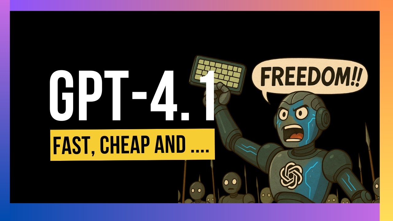 🚀 GPT-4.1 Is Great at Coding, But I Won’t Use It. Here’s Why!