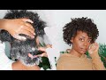 Deep Conditioning Natural Type 4 Hair Routine | Moisture (Black Owned)