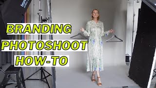 Behind the scene of my BRANDING PHOTOSHOOT - step by step guide