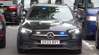 Police Unmarked Mercedes Benz C300 responding in London!