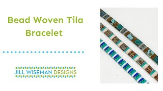 Free Project: Make a Tila Stacker Bracelet with Bead Weaving