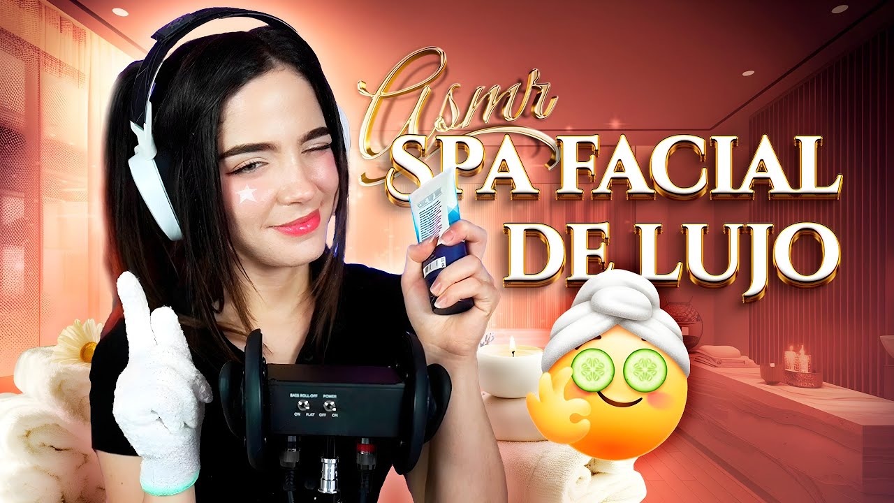 ASMR SPA FACIAL DE LUJO 🌿💫 Sensación renovadora | Staryuuki