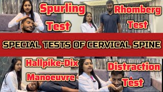 Cervical Spine Special Tests | Spurling, Distraction & more | Physiotherapy