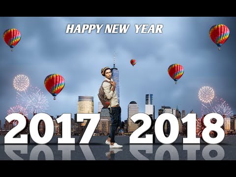 Video: How To Make A Photo For New Year