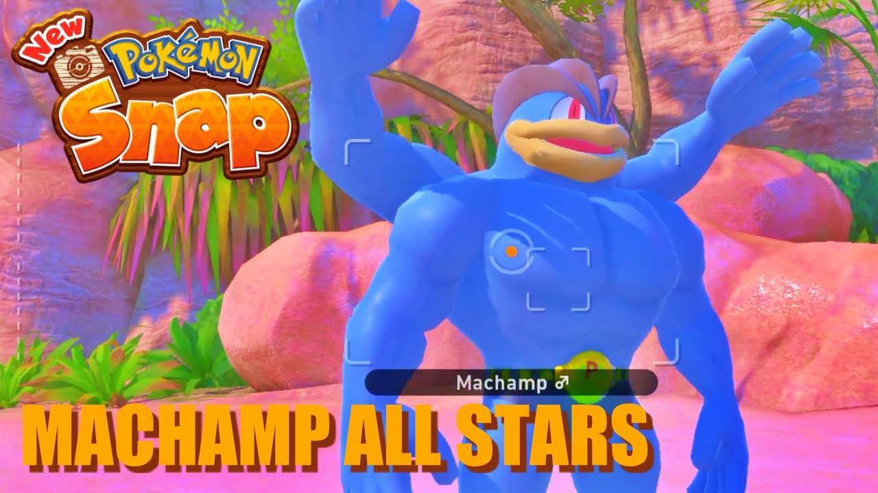 New Pokemon Snap - Machamp All Stars