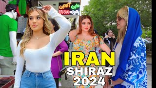 IRAN  Walking IRAN Shiraz 2024 : Iranian people vlog (ایران)