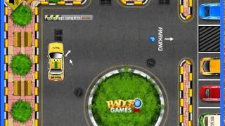 Yellow cab taxi parking game screenshot 2