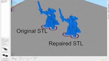 STL repair for 3D printing - 3D builder