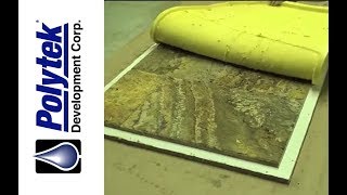 How to Create a Travertine Panel Mold for Concrete [Part 1 of 2] by Polytek Development Corp. 12,967 views 6 years ago 8 minutes, 23 seconds