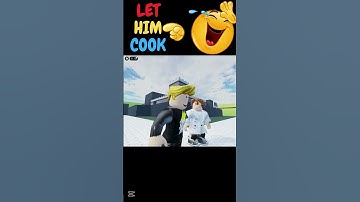 LET HIM COOK MEME IN ROBLOX VERSION #shorts #robloxedit #lethimcook #trending #tribalgames