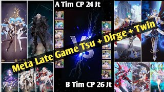 Girls' Connect: Idle RPG || PvP Cp 24 Jt Vs Cp 26 Jt  || Meta Late Game Tsubasa - Dirge - Twin screenshot 4