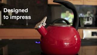 40th Anniversary 2-Quart Enamel on Steel Teakettle video