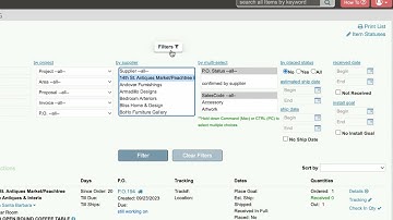 DesignerLogic: tracking from order to installation