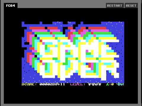 Voidrunner - Commodore 64 - emulador FC64