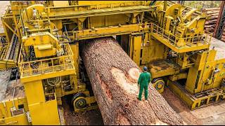 Inside The Largest Oak Timber Mill How A 1000-Year-Old Log Becomes A Dining Table Full Process