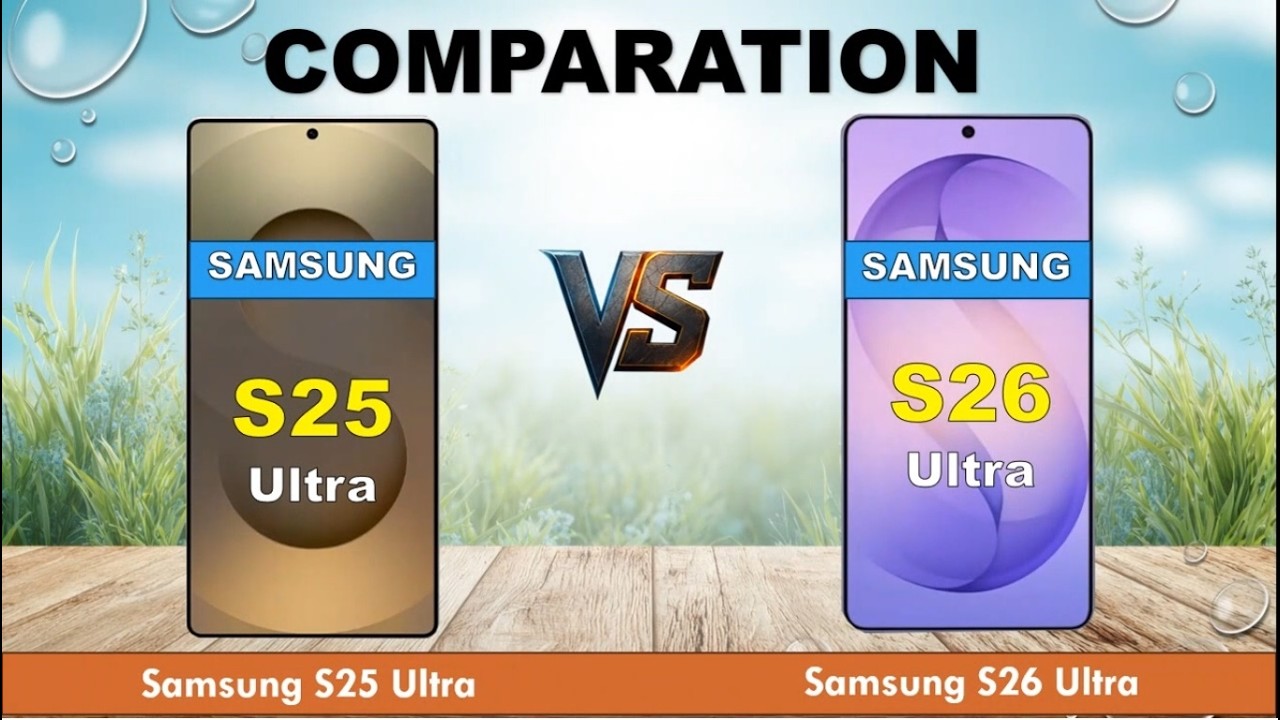Samsung S26 Ultra Vs Samsung S25 Ultra What's New