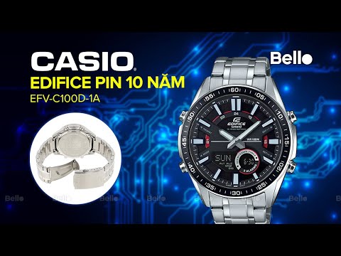 Video EFV-C100D-1A - Đập hộp Đồng hồ Casio Edifice pin 10... - youtube