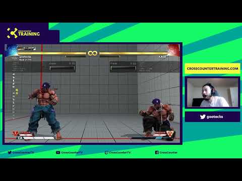 SFV Training with gootecks - diagnosing negative edge issues