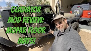 Gladiator Mopar Floor Mats the Best Option