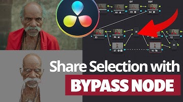 Color Grading with Bypass Node in Davinci Resolve 18