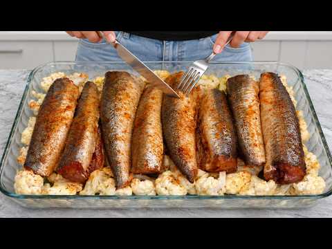 No one knows this simple baked fish recipe😋It tastes better than salmon👌I make it three times a week
