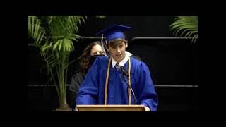 Tommy’s graduation speech as a class of 2021 president