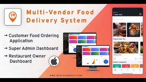 Multi Restaurant - Food ordering ios App with Admin Panel