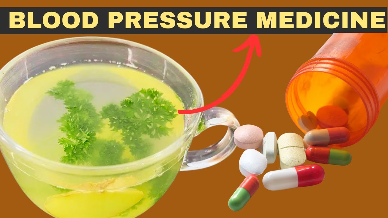 Say goodbye for high blood pressure medicine! Parsley Tea !! YouTube