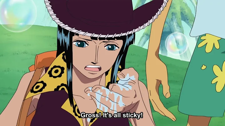 Robin Slaps Sticky Substances She Found On The Gro...