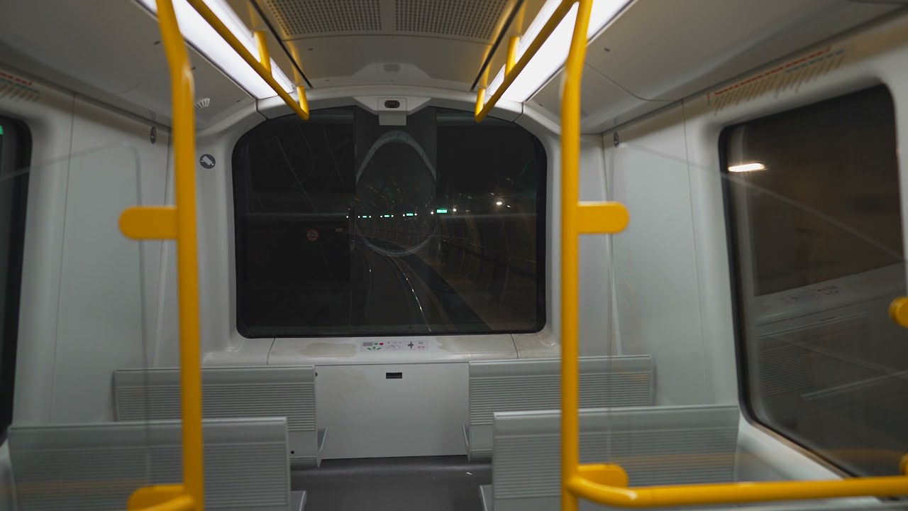 Denmbark, Copenhagen, Metro ride from København H to Rådhuspladsen