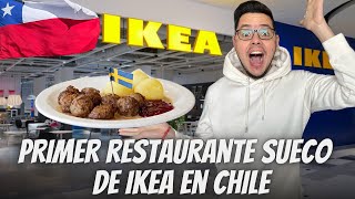 🔥 RE BARATO 😱 PRIMER IKEA de CHILE 🇨🇱 TIENE un RESTAURANT SUECO 🇸🇪 Así es la COMIDA 🍽