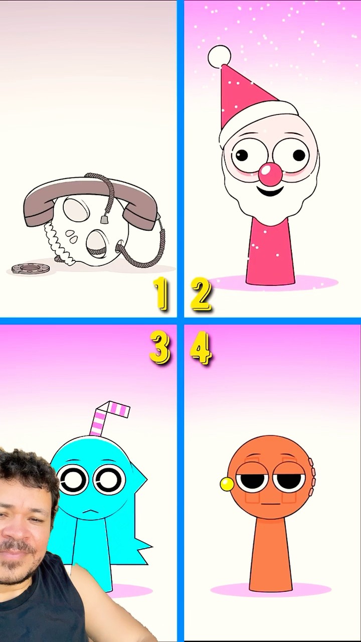 QUAL DESSES 4 SPRUNKI VOCÊ PREFERE? #mayumigames #sprunki #shortsvideo #youtubeshorts