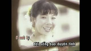 Video thumbnail of "KARAOKE | Ô MÊ LY | ÁNH TUYẾT"