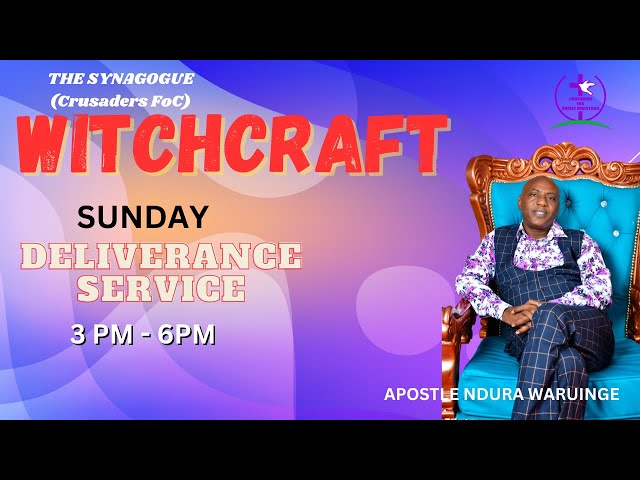 WITCHCRAFT  | Apostle Ndura Waruinge | Bethel Clouds TV class=