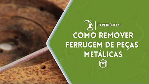 Como tirar crosta de ferrugem?